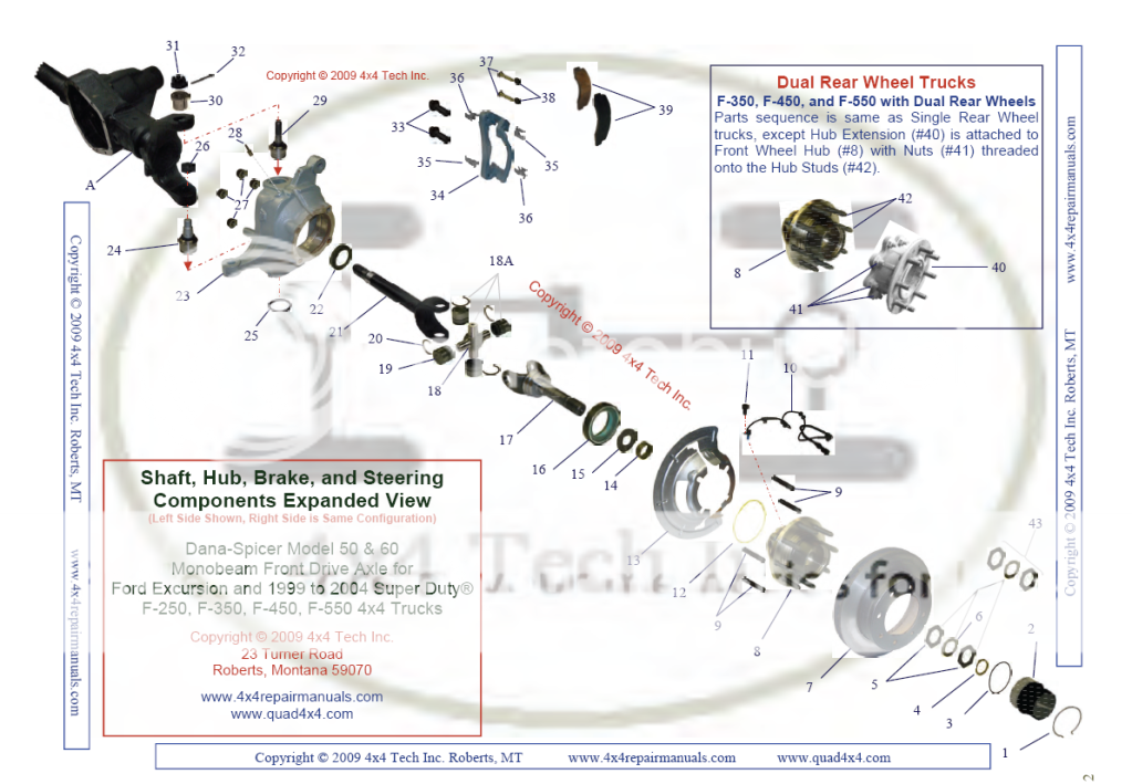 Dana 60 Hub Exploded View Photo by woodnthings8 Photobucket